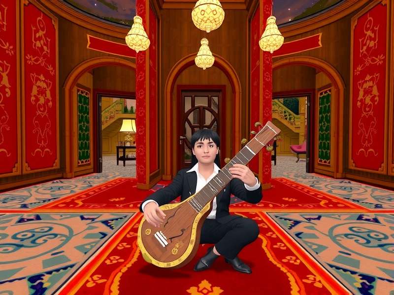 Sitar Symphony VR Gameplay Screenshot
